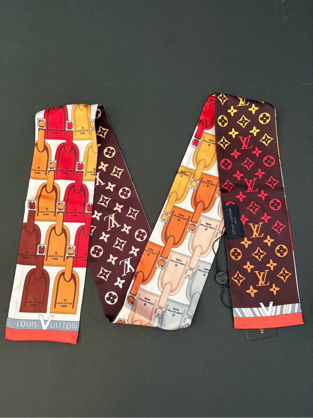 Fashion Silk Scarf Long Twilly